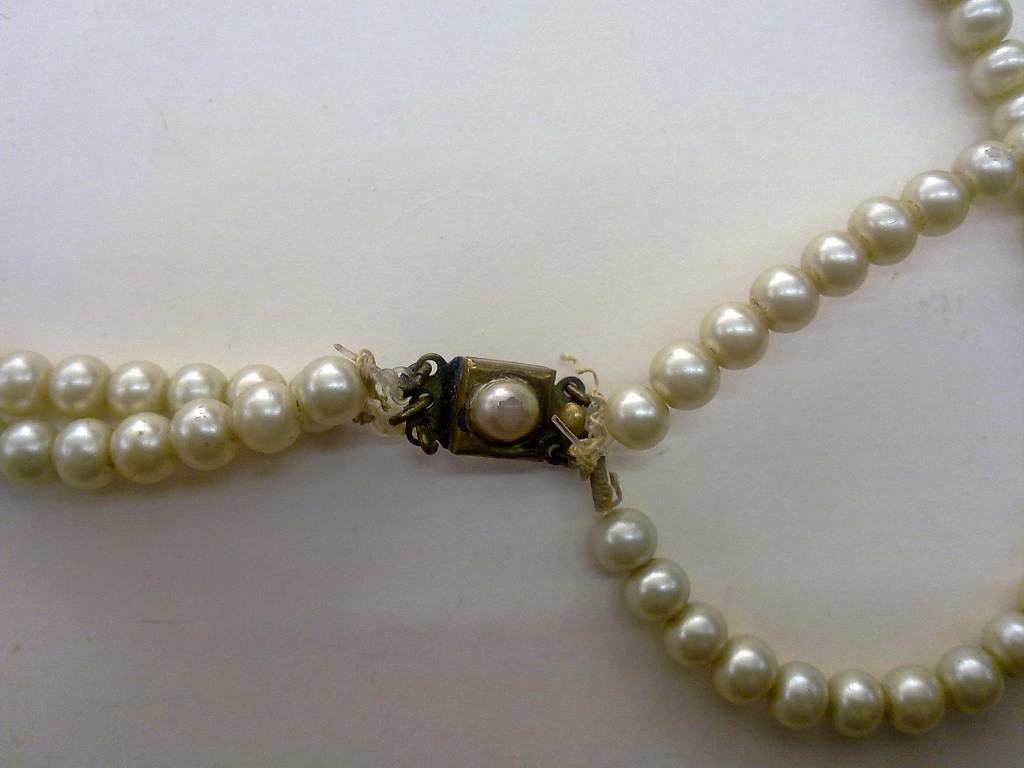 collar antiguo imitacion perlas (envio | 2 Mano